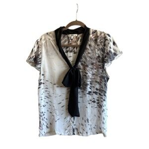 Black and White Women's Top